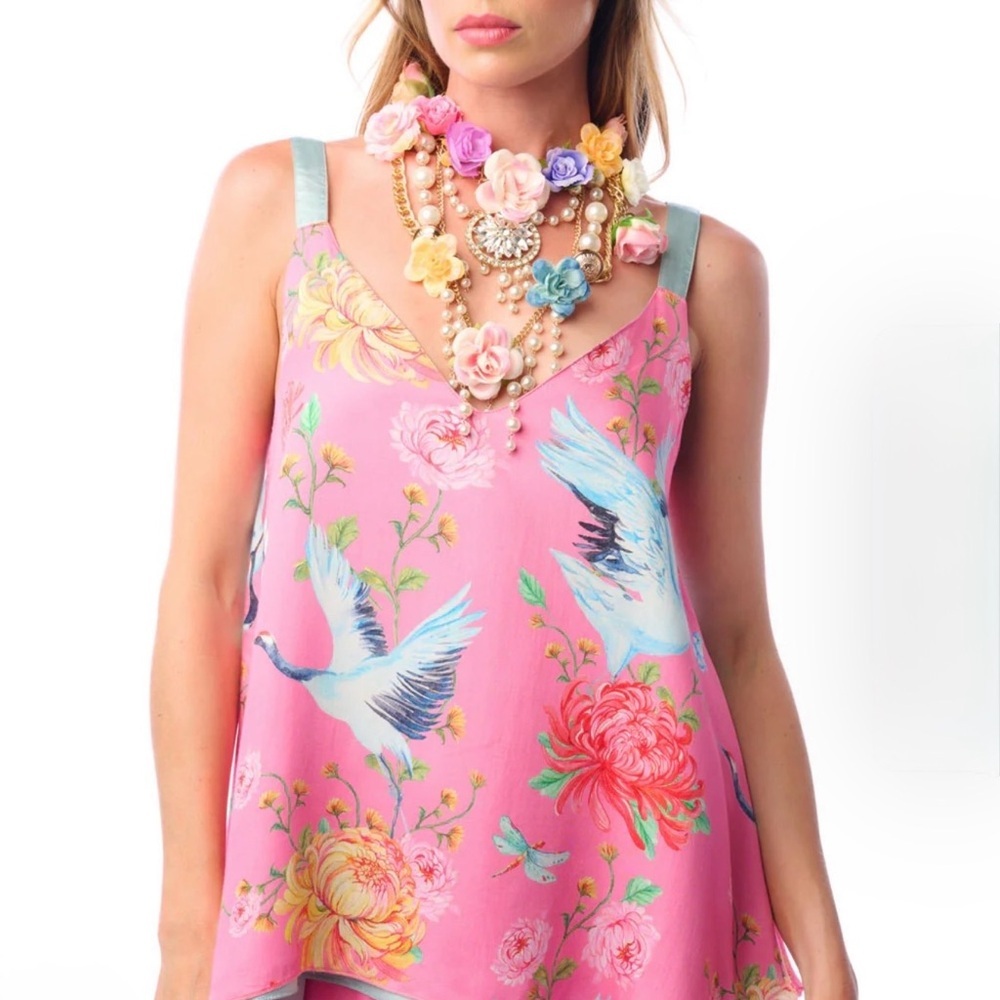 Aratta The Legend of the Crane Reversible Cami - Picture 2 of 13